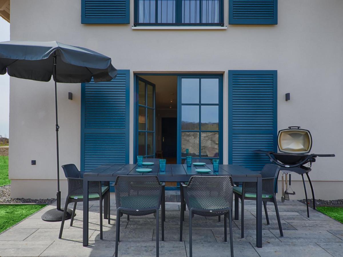 Reetland Am Meer - Premium Reetdachvilla Mit 3 Schlafzimmern, Sauna Und Kamin F27 Dranske Exteriör bild